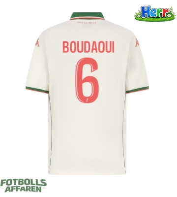 OGC Nice Hicham Boudaoui #6 Bortatröja 2025-26 Kortärmad